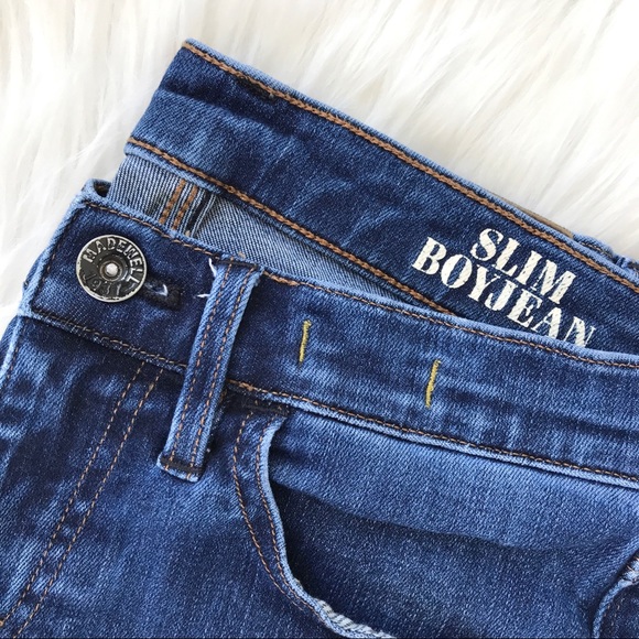 MADEWELL Slim Boyjean Denim Jeans 25 - Picture 3 of 9